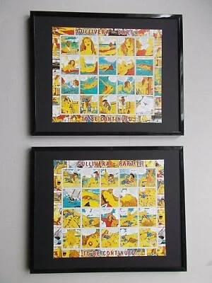 Milo Manara , Les 2 feuillets de " Gullivera " , La Poste , Bénin 2003 ... Rare  - Photo 1/4