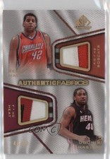 2007-08 SP Game Used Authentic Fabrics 44/50 Udonis Haslem Sean May Dual Patch