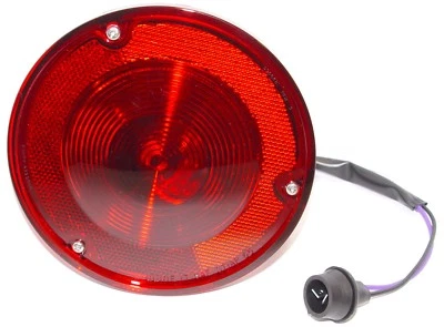 1967 68 69 70 71 72 CHEVROLET GMC TRUCK STEPSIDE TAIL LIGHT ASSY BLACK HOUSING* - Image 1 of 2