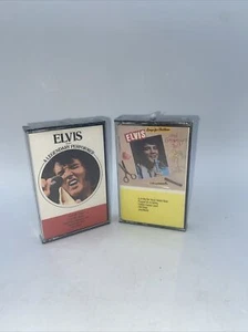 (2) Elvis Cassette Tape Elvis Volume 1 & Elvis Sings For Children Sealed - Picture 1 of 15