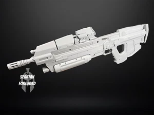 Réplica de Halo Infinite MA40 AR - Impreso en 3D Tamaño Completo - Armas del Jefe Maestro - Imagen 1 de 5