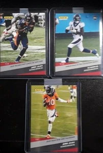 2020 Panini Instant 3 Card Bronco set - Jerry Jeudy #108 & 193, KJ Hamler #158 - Picture 1 of 2