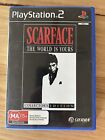 Scarface: The World Is Yours Ps2 Playstation 2 Region 4 W/ Map Scratched Disc
