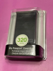 WD WD3200ME-00 My Passport Elite 320GB USB 2.0 Black External Hard Drive HDD - Picture 1 of 3