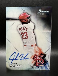 2021 Bowman Sterling JORDAN WALKER Autograph AUTO Prospect Autograph RC ROY?? 🍒