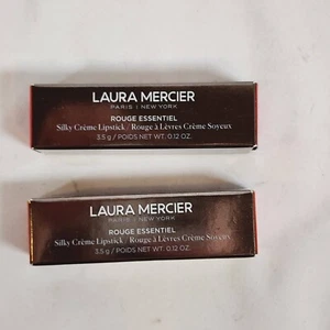 Lápiz labial Laura Mercier Rouge Essentiel crema sedosa - Coral Vif + Rouge Eclatant - Imagen 1 de 7