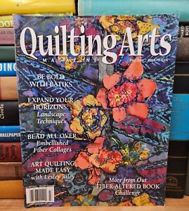 Quilting Arts Magazine Batiks Fiber Collages Art Quilting Iss 15 Fall 2004