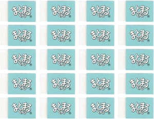 HINODEWASHI Matomaru-kun Eraser (a set of 20) 25×45×14mm From Japan - Picture 1 of 2