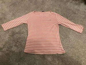 Tommy Hilfiger Women's 3/4 Sleeved Top Medium - Picture 1 of 4