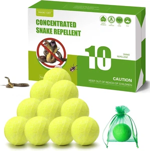 Snake Repellent for Yard, 10 Pack Natural Snake Away Repellent for Outdoor & Ind - Picture 1 of 12