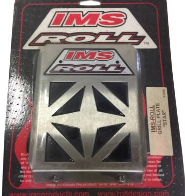 IMS Roll Design Custom Classic ATV Quad Front Bumper Parrilla Placa Estrella Foto 1 de 3