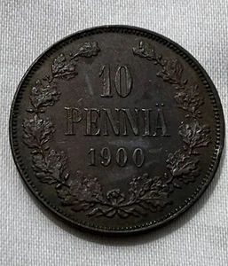 Finlandia 1809 Cobre 10 Pennia - UNC - Grandes Detalles - Imagen 1 de 8