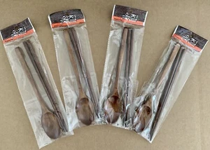 Wooden Spoon Set 4pair - Picture 1 of 3