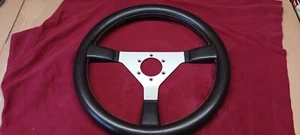 New Original MOMO (Same Niki Lauda Series) Brown Leather Crown Steering Wheel. - Picture 1 of 20