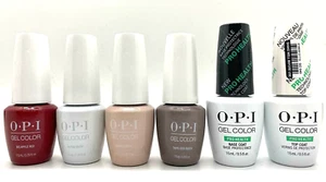 OPI GelColor Gel Nail Polish Trial Kit 4 x 0.25 oz + ProHealth Base/Top x 0.5 oz - Picture 1 of 2