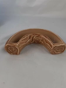 Wade Log Vase Brown Ceramic Vintage English British - Picture 1 of 8