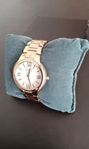 Citizen Ladies Eco-Drive Diamond Bezel Rose Gold tone Bracelet Watch EM0093-59A - Picture 1 of 12