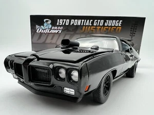 ACME - MODELLINO 1:18 - 1970 Pontiac GTO Giudice - Giustificato - Drag Outlaws - A1801217 - Foto 1 di 22