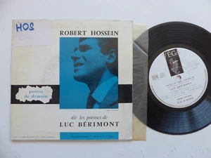 ROBERT HOSSEIN Dit les poemes de LUC BERIMONT P37 A 10003 VEGA SEGHERS - Picture 1 of 3