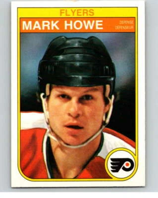 1982-83 O-Pee-Chee #252 Mark Howe  RC Rookie Philadelphia Flyers V58815 - Image 1 of 2