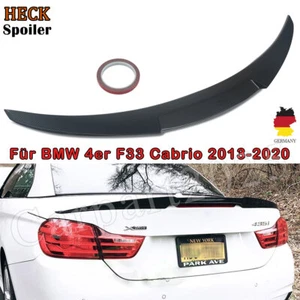 Labio de alerón para BMW Serie 4 F33 Cabrio Carbon Color alerón trasero óptica M4 2014+ ABS - Imagen 1 de 13