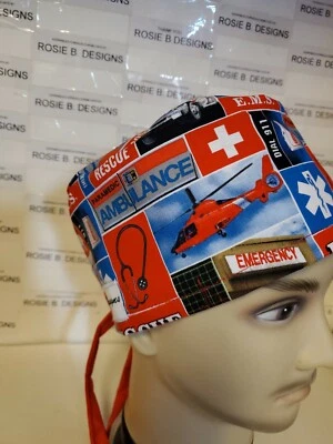 DIAL 911 RESCUE TEAM/MENS / cap/Rn's, Dr's,medical staff  - Image 1 of 4