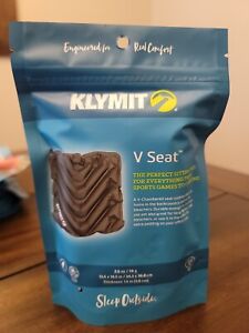 Klymit V Seat, Lightweight Inflatable Travel Cushion, Camping, Bleacher Comfort