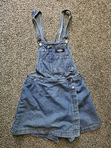 Rare 90s Jordache Jean Skort Overalls sz 7/8 - Picture 1 of 6