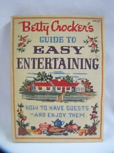 Vintage Betty Crocker Cookbook A Guide to Easy Entertaining 1st Edition 1959 - Picture 1 of 11