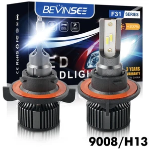 2x 9008 H13 Bombillas LED haz alto/bajo para Chevrolet Cruze 2011-2015 brillantes - Imagen 1 de 10