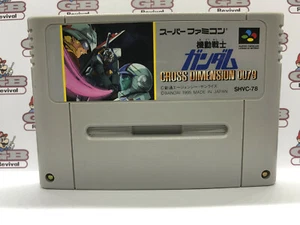 Cartucho japonés Kidou Senshi Gundam Cross Dimension para Nintendo Super Famicom - Imagen 1 de 2
