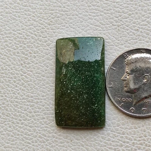 Designer green aventurine cabochon rectangle shape aventurine gemstone R11604 AU - Imagen 1 de 5