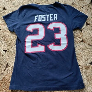 Blue Navy Nike Houston Texans Foster Woman's shirt size L - Picture 1 of 5
