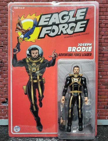 Eagle Force Joseph Brodie - Adventure Force Leader figure Zica Toys Fresh Monkey Cover