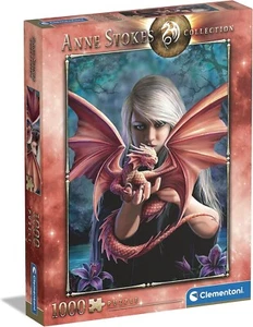 Clementoni 39640 1000 piezas Colección Anne Stokes-Dragonkin 1000 piezas - Imagen 1 de 5