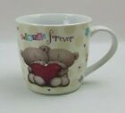 Friends Forever Teddies Porcelain 8.5cm Mug - Hearts & Flowers