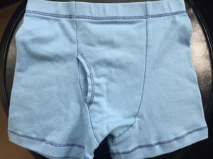 1 x  Boys City Threads  Blue Colours Cotton Boxer Briefs Pants size 7 Years - Picture 1 of 2