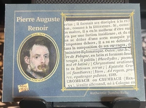 Pierre Auguste Renoir Pieces Of The Past Authentic Relic Short Print - Bild 1 von 2