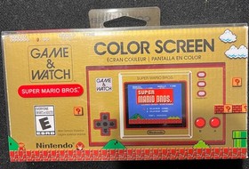 Nintendo Game & Watch Super Mario Bros Color Handheld Console - NIB