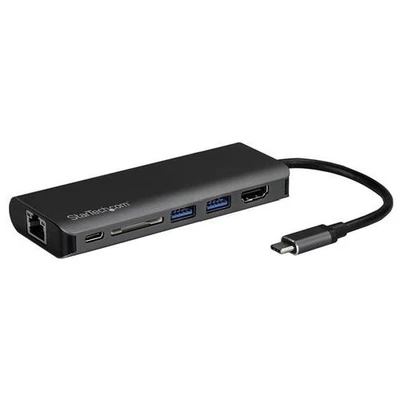 Startech.Com HUB 7 in 1 Docking Station USB C Black DKT30CSDHPD - Immagine 1 di 2