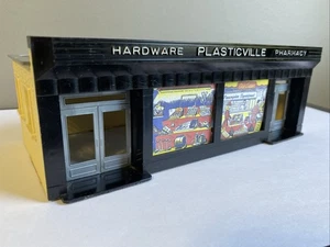Plasticville DH-2 Hardware / Pharmacy Built Black Version Model Train Railroad - Picture 1 of 18