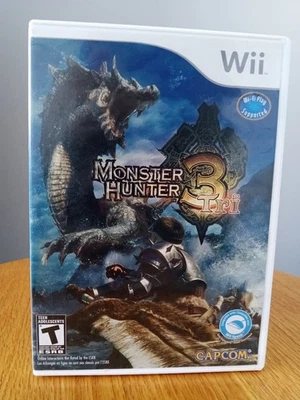 Monster Hunter 3 Tri ( Nintendo Wii,  2010) Complete w/ Manual CIB - Capcom - Image 1 of 4