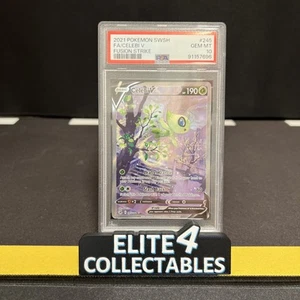 Sword & Shield - Fusion Strike - Celebi V 245/264 Alt Art - PSA 10 - Picture 1 of 2