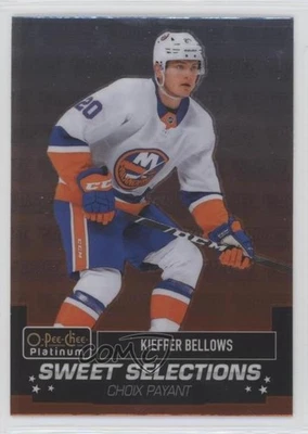 2020-21 O-Pee-Chee Platinum Sweet Selections Kieffer Bellows #SS-13 Rookie RC - Image 1 of 2