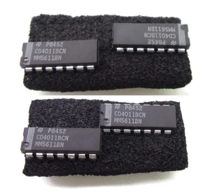 4-pcs CD4011BCN NOS National Semiconductor ICs ~ USA SELLER - Picture 1 of 1