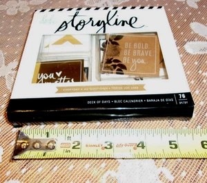 Heidi Swapp Storyline Deck of Days Kit - Adesivi diario - Foto 1 di 6
