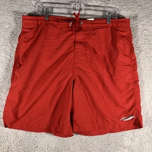 Kahala Swim Trunks Mens XL Red Embroidered Outdoors Beachcore VSCO Surfing Lined - Picture 1 of 12