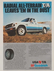 1980 B.F. Goodrich Tires - Chevy Luv Pickup, Baja Off-Road Race - Print Ad Photo - Bild 1 von 1