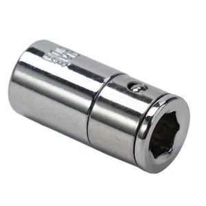 Socket Adapter Socket Bits 1/4\\\" Hex Shank 1/4\\\" Square Drive Accessories - Picture 1 of 12