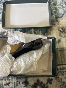 Lauren Ralph Lauren Schuhe Damen 10 schwarz Leder klobige Absätze Pumps - Bild 1 von 5